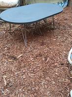 Table basse ( pieds en fer forge), Caravanes & Camping, Comme neuf