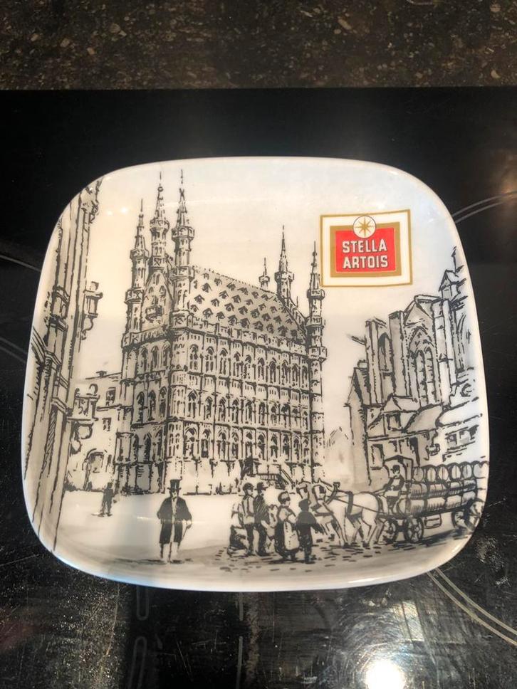 STELLA ARTOIS melamine schaal type 3, Verzamelen, Biermerken, Gebruikt, Viltje(s), Stella Artois, Ophalen of Verzenden