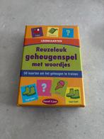 Leerkaarten - Geheugenspel met woordjes, Enlèvement, Utilisé