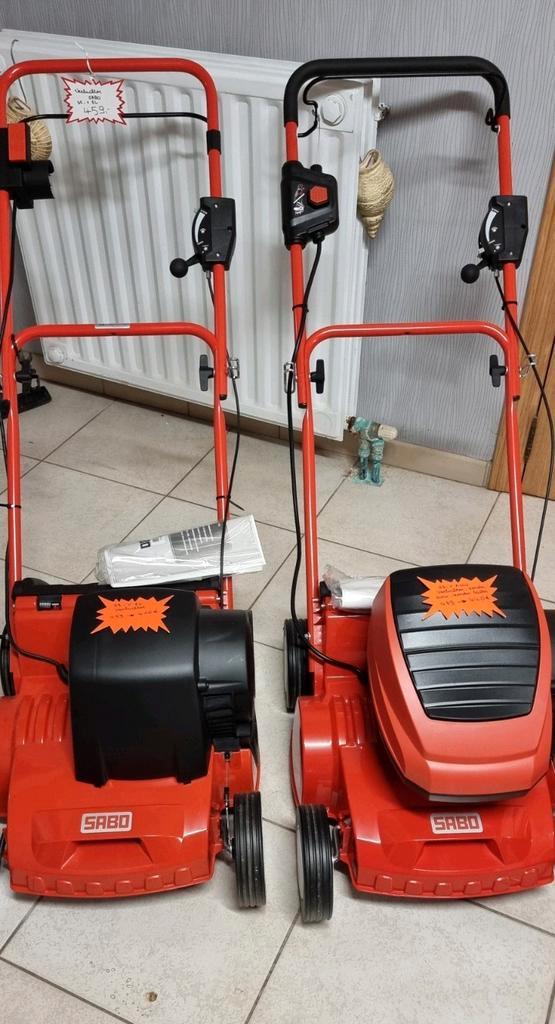 Sabo verluchter / verticuteerder, Tuin en Terras, Verticuteermachines, Nieuw, Accu, Ophalen