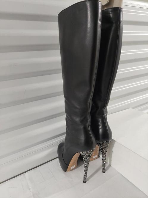 459C* CASADEI sexy zwarte volledig leren laarzen (val 1350€), Kleding | Dames, Schoenen, Gedragen, Hoge laarzen, Zwart, Verzenden