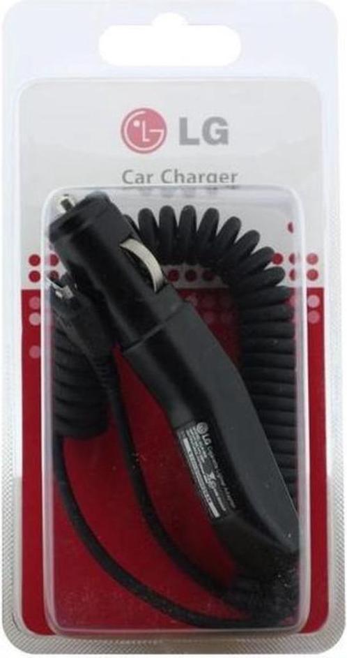 Chargeur de voiture LG CLA-300, Telecommunicatie, Mobiele telefoons | LG, Nieuw, Zwart, Ophalen of Verzenden