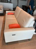 Lederen sofa, Huis en Inrichting, Ophalen, Zo goed als nieuw