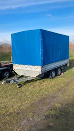 Plateau aanhangwagen 2700 kg, Auto diversen, Aanhangers en Bagagewagens, Ophalen, Gebruikt