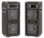3 weg disco speakers 4 x 20 cm 600 Watt 11D, Nieuw, Ophalen of Verzenden, Subwoofer
