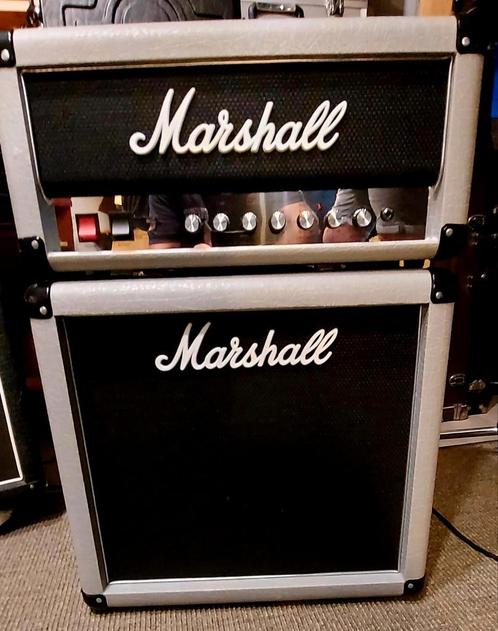 Marshall 2525H+ marshall 2512 cab, Muziek en Instrumenten, Versterkers | Bas en Gitaar, Zo goed als nieuw, Ophalen