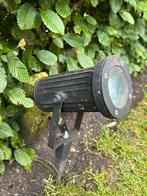 Grondspot buiten verlichting met pin 4 stuks, Tuin en Terras, Ophalen, Gebruikt, Staal, Netvoeding