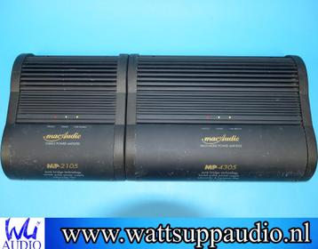 MAC Audio MP-2105 + MP-4305 versterker set / packagedeal beschikbaar voor biedingen
