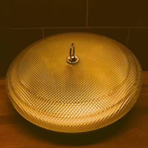 Plafondlamp UFO jaren 70, Antiek en Kunst, Antiek | Verlichting, Ophalen