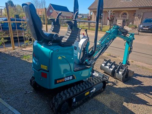 MINIGRAVER NIEUW!, Zakelijke goederen, Machines en Bouw | Kranen en Graafmachines, Kraan, Ophalen