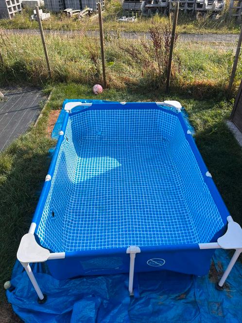 Intex zwembad 220 x 150 x 60 cm, Tuin en Terras, Zwembaden, Gebruikt, Ophalen