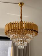 Hanglamp/kroonluchter Pearl Goud - Eric Kuster Style, Ophalen, Zo goed als nieuw, Glas
