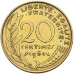 Francia, 20 centimes, 1964, Timbres & Monnaies, Monnaies | Europe | Monnaies non-euro, Enlèvement ou Envoi, Monnaie en vrac, France