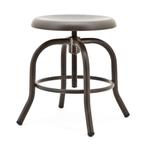 By Boo Cupid - in hoogte verstelbaar krukje - taupe of wit, Huis en Inrichting, Ophalen, In hoogte verstelbaar, Nieuw, Staal