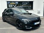 BMW 118i Sport Automaat - Pano - NAVIPRO - HiFi - LEDER, 4 deurs, Zwart, Leder, Bedrijf