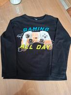 Tshirt lange mouw maat 134-140, gaming all day, Ophalen