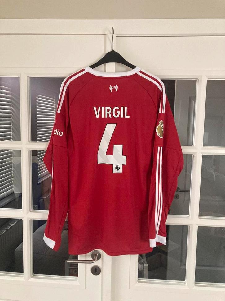 Liverpool voetbalshirt 2025/2026- Virgil Van Dijk, Sport en Fitness, Voetbal, Nieuw, Shirt, Verzenden