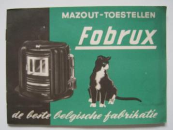 FOBRUX Foyers. Catalogue. Chat  beschikbaar voor biedingen