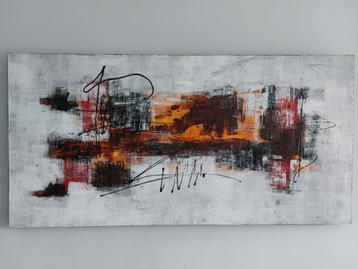 abstract schilderij beschikbaar voor biedingen
