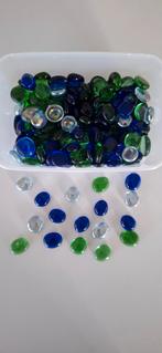 +/- 1kg glazen kiezelstenen 2-2,5cm, Enlèvement ou Envoi