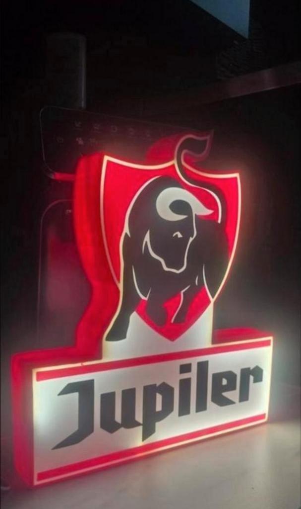 Jupiler lichtreclame, Verzamelen, Merken en Reclamevoorwerpen, Nieuw, Ophalen of Verzenden