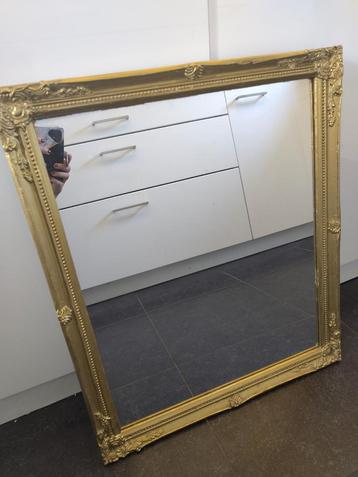 Gouden barok spiegel  beschikbaar voor biedingen