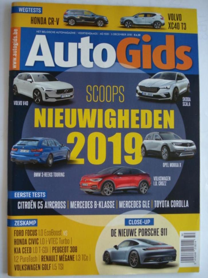 AutoGids 1020, Boeken, Auto's | Folders en Tijdschriften, Gelezen, Algemeen, Verzenden