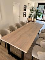 Eettafel Zyso natural line (280x100x4 cm), Huis en Inrichting, Ophalen, 100 tot 150 cm, 200 cm of meer, Zo goed als nieuw