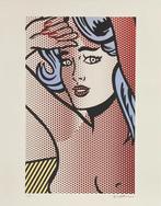 Roy Lichtenstein : lithographie 40 par 50 encadrée, Enlèvement ou Envoi