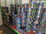 Lot levis verf voor binnen 160 potten verschillende kleuren, Neuf, Moins de 5 litres, Autres couleurs, Enlèvement
