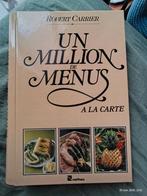 Livre de cuisine - 1 million de menu à la carte - occasion., Livres, Enlèvement ou Envoi, Utilisé