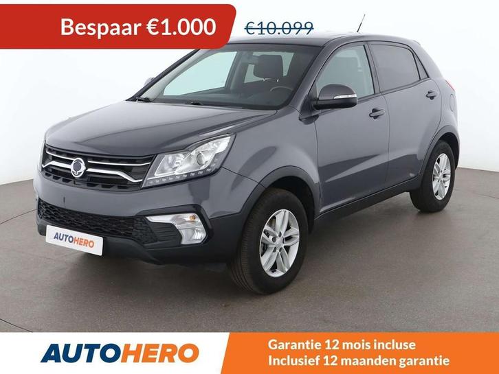 SsangYong Korando 2.0 Crystal 4x2, Autos, SsangYong, Achat, Korando, ABS, Airbags, Air conditionné, Apple Carplay, Bluetooth, Ordinateur de bord