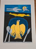 Corneille - Hommage à l'écrivain voyageur René Char, Antiek en Kunst, Kunst | Litho's en Zeefdrukken, Ophalen of Verzenden