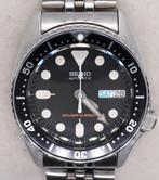 Seiko SKX013 K "Mini diver" + rubber strap Original, Handtassen en Accessoires, Overige Accessoires, Ophalen of Verzenden, Zo goed als nieuw