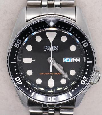 Seiko SKX013 K "Mini diver" + rubber strap Original beschikbaar voor biedingen