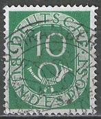 Duitsland Bundespost 1951-1952 - Yvert 14 - Posthoorn  (ST), Postzegels en Munten, Verzenden