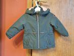 Manteau Kaki Noppies 12 mois matelassé capuche amovible, Ophalen of Verzenden, Zo goed als nieuw, Jasje, Jongetje