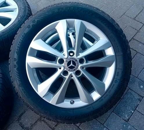 Winterbanden runflat velgen Mercedes C W205 17inch 6,5mm ❄️, Auto diversen, Tuning en Styling, Ophalen