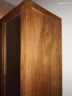 Vitrine teakhouten garderobekast 210x100x60, Huis en Inrichting, Kasten | Kleerkasten, Ophalen, Teakhout, 50 tot 100 cm, Zo goed als nieuw