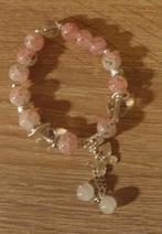 Handgemaakte armband met parels en fantasie, Handtassen en Accessoires, Armbanden, Ophalen of Verzenden, Nieuw