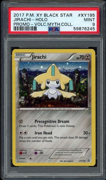 Jirachi Holo PSA 9 - XY195 - XY Promo 2017 beschikbaar voor biedingen