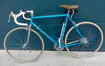 Retro stalen racefiets Roger De Vlaeminck 2x6speed maat57 beschikbaar voor biedingen