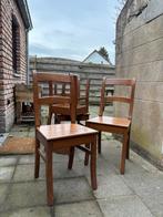 Boerenstoelen, Ophalen, Zo goed als nieuw, Bruin, Hout