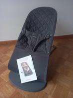Babybjörn bouncer bliss antraciet katoen, Kinderen en Baby's, Wipstoeltjes, Gebruikt, Wipstoel, Met gordel(s) of riempje(s), Ophalen
