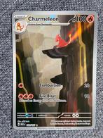 Charmeleon alt art - Pokemon 151, Foil, Cartes en vrac, Enlèvement ou Envoi, Neuf