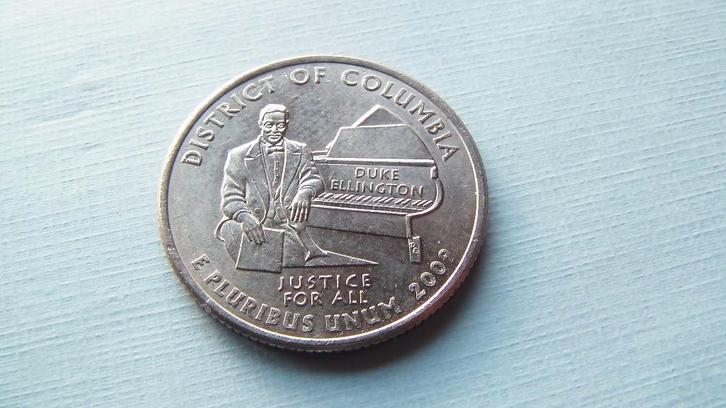 1/4 DOLLAR 2009 P COLUMBIA, Timbres & Monnaies, Monnaies | Amérique, Enlèvement