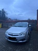 Opel Tigra Twintop 1.4 Cabrio two seats, Auto's, Zwart, 1350 kg, Cabriolet, Leder