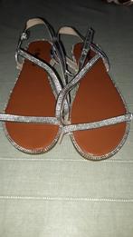 Sandalen zilverkleurig maat 38, Enlèvement, Neuf