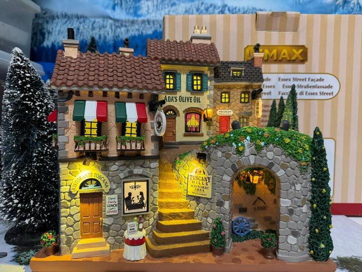 Enorme collectie kersthuisjes lemax en anderen, Diversen, Kerst, Ophalen of Verzenden