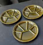 3 prachtige fondue borden., Ophalen of Verzenden, Zo goed als nieuw